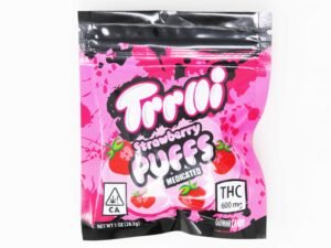 Trolli Strawberry Puffs (600mg)