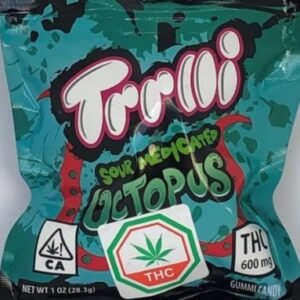 Trolli Sour Medicated Octopus (600mg)